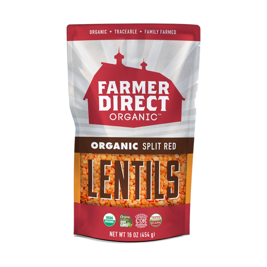 Organic Split Red Lentils