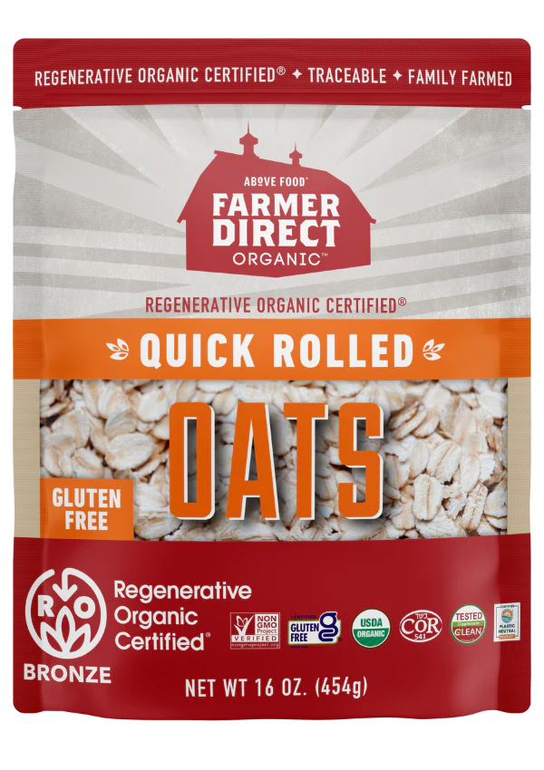 Regenerative Organic Certified® Gluten Free Quick Rolled Oats